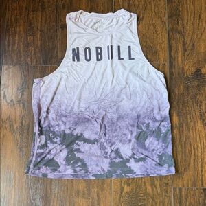 NOBULL Women's Lavender and Black Muscle Tee